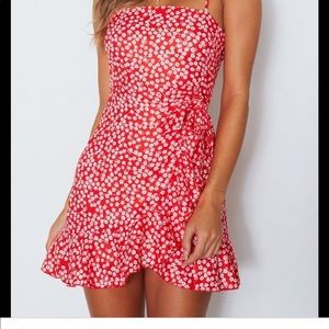 WHITEFOX BOUTIQUE strapless dress